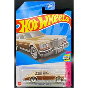 Cadillac Seville 82 Brown Gold Hot Wheels The 80's