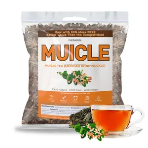 VIRAL Muicle Té (Mexican Honeysuckle Herbal Tea) - 5 oz - 100% Natural, Vegan, Non-GMO:, Infusiones Naturales, Caffeine-Free Loose Leaf Tree - Traditional