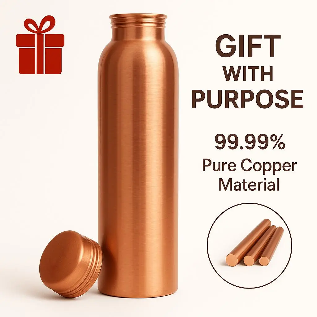 32oz pure copper water bottle, copper tumbler/copper cups for hydration# stay hydrated# stayfit 32oz pure copper water bottle, copper tumbler/copper cups for hydration# stay hydrated# stayfit