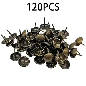 Vintage Nails (120pcs/set), Decorative Furniture Nail, Decorative Nail for Handrail, Furniture, Sofa, Bed, Door, Home Decor, Furniture Hardware