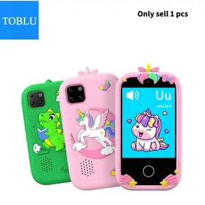 TOBLU-S23 PRO Children's Cartoon Phone 2.8-inch Touch Color Display, 300000 pixels, 32GB memory, 600mAh battery, Photography/Video/Music/Recording/Games/Basic Knowledge/Calendar/Alarm Clock/Counter/Flashlight/Piano