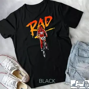 Rad 33 Bike Vintage Racing Biking Cycling Gift Unisex T-shirt S-5XL For Men, Women