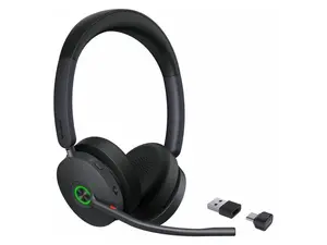Yealink BH74 Active Noise Canceling Wireless Headset with Mic for Work, 6-mics Hybrid ANC Tech