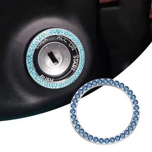 Car ignition switch sticker, circular sticker for car and motorcycle decoration, Sticker for Cars