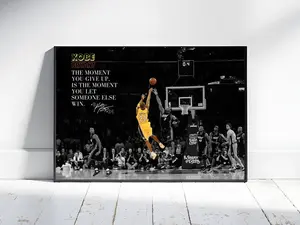 Kobe's The Last Shot Poster Kobe Bryant Poster, Lakers Legend, Kobe Last Shot Print, Lakers Buzzer, Beater Art, Iconic Moment