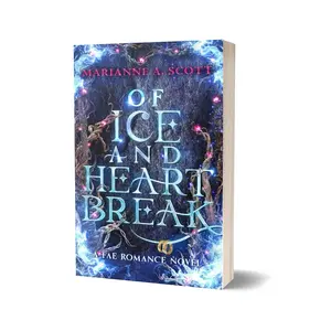 Of Ice and Heartbreak: A Standalone Fantasy Romance Signed Paperback