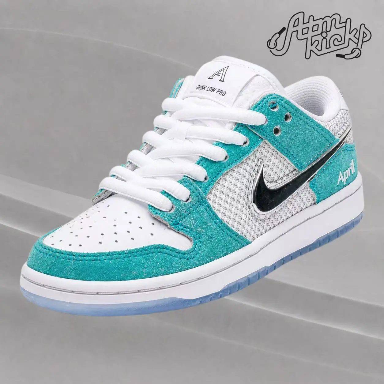 Nike SB Dunk Low April Skateboards (PS) FZ6106-300 Youth Authentic Shoes Footwear Sneaker Trainer Comfortable Walking Fashion Trending Gift