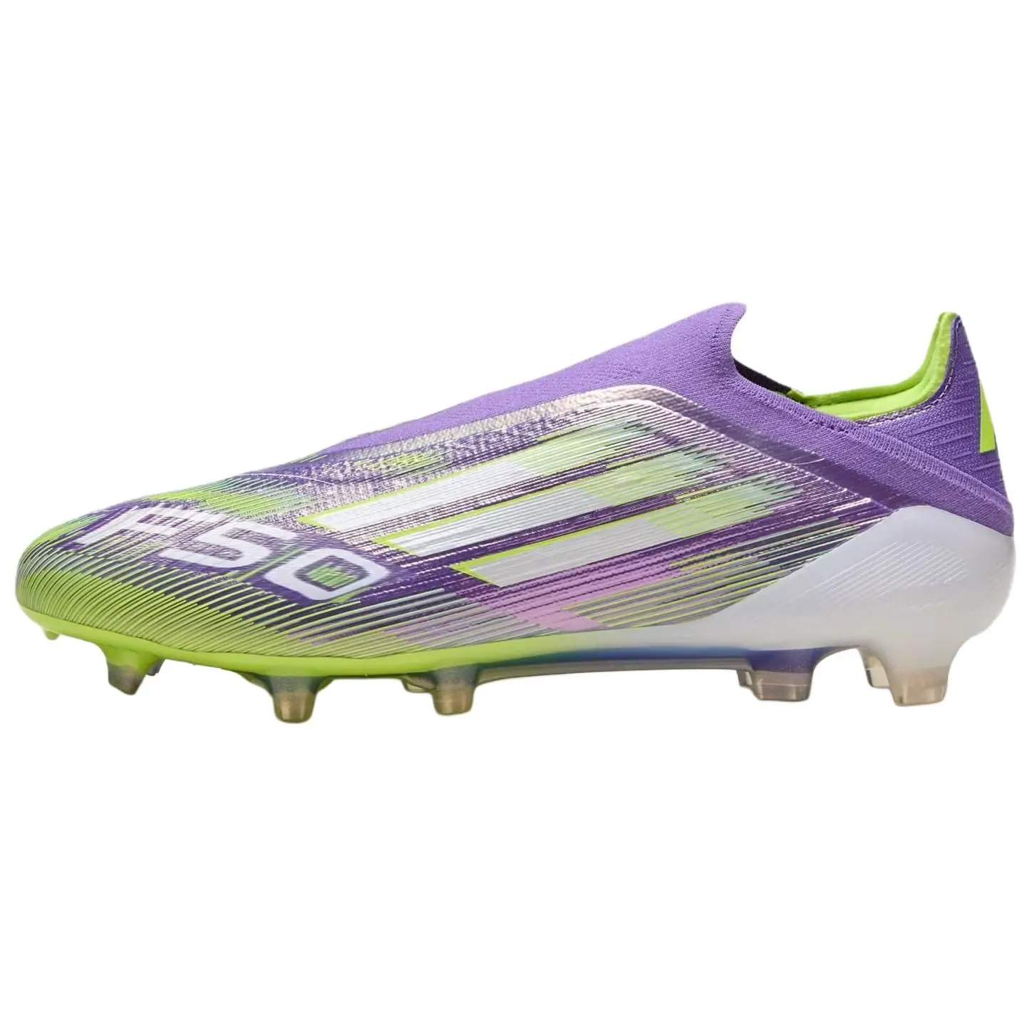 adidas Adizero F50 Elite Laceless FG Soccer Cleats - 'Radiant Blaze Pack', Lightweight Sports Footwear for Outdoor Play, Sleek Laceless Design, Superior Control, Football Fashion
