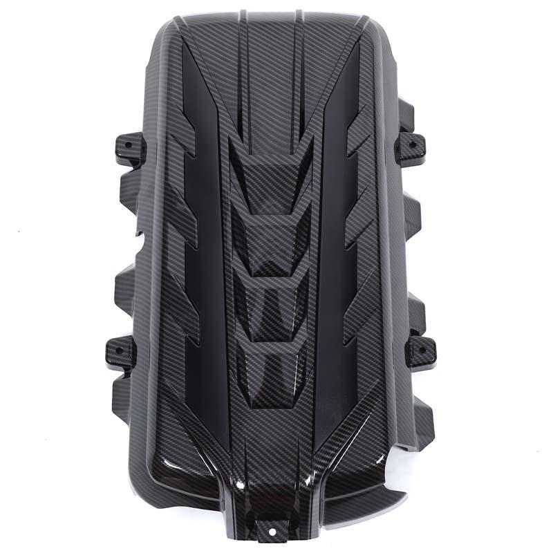 2-Piece Aluminum Alloy Black/Blue/Yellow/Red Car Hood Side Logo Decorative Stickers for 2020+ Corvette C8