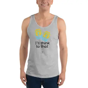 Men’s I’ll Think to That Tank Top Light Classic Cotton