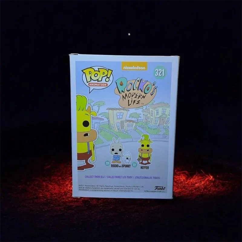 Tom Kenny Signed Autographed Rocko's Modern Life Heffer Glow Chase Pop JSA