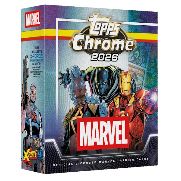 2026 Topps Chrome Marvel Mega Box