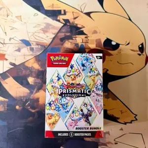 Pokémon Prismatic Evolutions Booster Bundle – Factory Sealed (6 Packs)