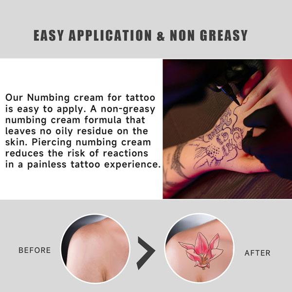 TKTX tattoo relief cream is used for local numbness and super-strength pain relief, skin care tattoo puncture depilation numbness tattoo cream cosmetics, lasting 6-8 hours without pain - 2pcs.