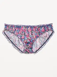 Old Navy Women's Ruffle-Edge Mesh Hipster Underwear