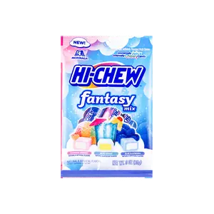HI-CHEW Japanese Fruit Chewy Candy Assorted Flavors 85g - Rainbow Sherbet, Blue Hawaii Soda, Blueberry