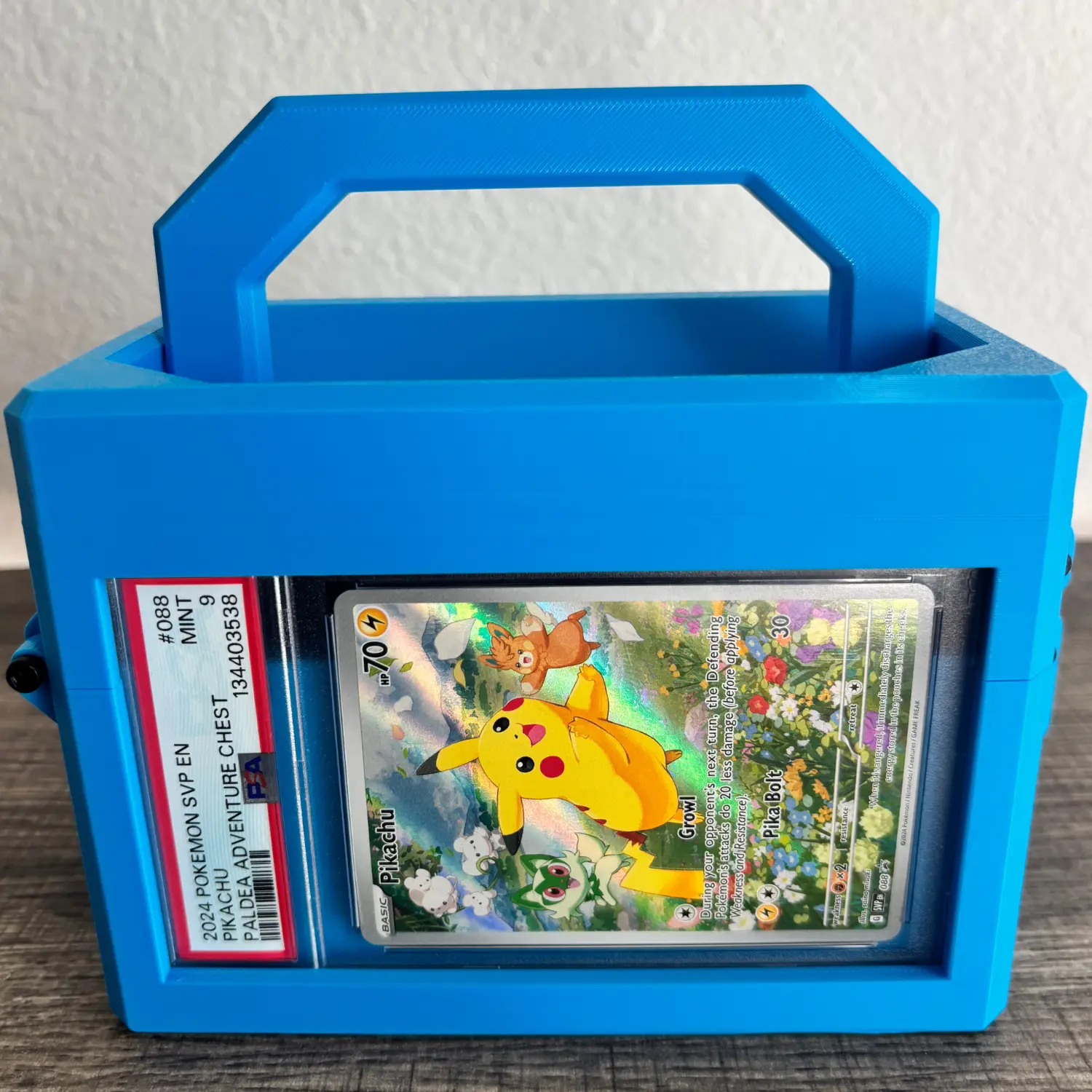 PSA Graded Card Storage & Display Case | Holds 9 Slabs | CardKit Pro by PrintFam