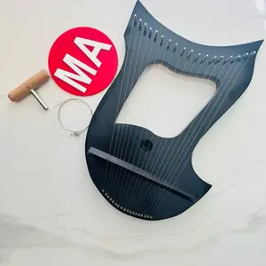 18-String Lyre Harp | Composite Wood with Steel Strings Hot Sale Metal Strings Perfect Gift for All Ages