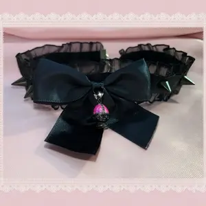 Madoka Magica Homura Akemi Madoka Kaname Elegant Dainty Soul Gem Anime Manga Gothic Lolita Lace Kawaii Choker Puella Magi Series