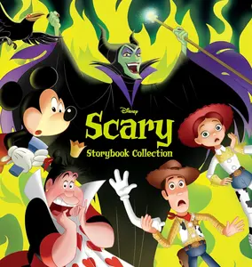 Scary Storybook Anthology Hardcover Regular Edition - 15+ Spooky Halloween Mystery Tales, Full-Color Illustrated Fun Adventure Reads for Ages 3-8