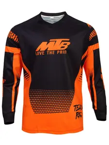 Mtb Downhill Jersey Mountain Bike T-Shirt Motorcycle Offroad DH Polera Mtb Jersey Motocross Shirt Sweatshirt Sportwear Clothing