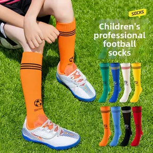 Children's football socks Boys' stockings Non-slip kick special youth actual combat training football socks