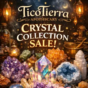 Crystals for Intuition, balance, self love, protection and more.