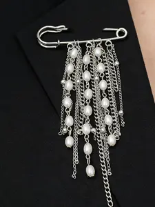 Elegant Tassel Brooch Pin for Women, Multifunctional Fashion Jewelry Gift, Perfect for Sweaters Dresses Jeans Adjustments
