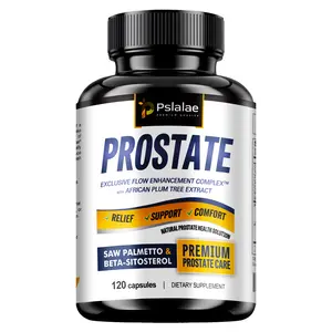 Pslalae - Prostate, Saw Palmetto and Beta Sitosterol Supplement for Men, Prostate Health Support, Urinary Relief, Reduce Nighttime Urination, Non-GMO & Gluten-Free