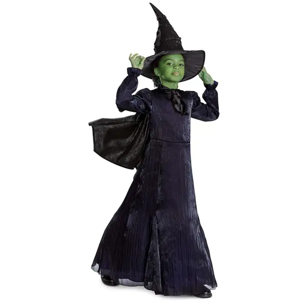 Girl's Prestige Wicked Elphaba Costume