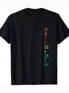 Photographer for photography lovers camera lens T-shirt 220g, outdoor activities, artistic print, Black Friday, Halloween, for couples, Christmas Eve, quick-dry performance