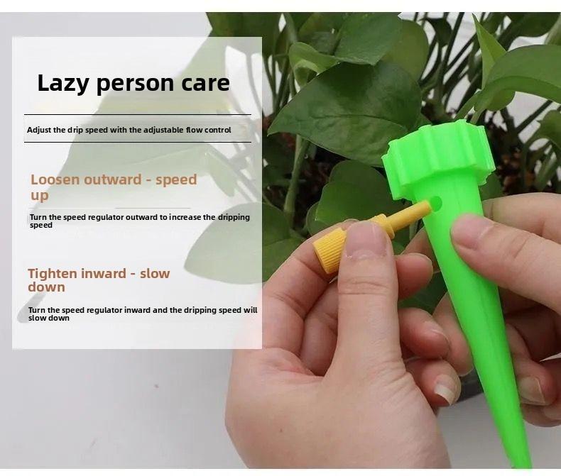 Automatic Watering Device, Lazy Person’s Watering Tool, Watering Gadget, Drip Irrigation System, Timer-Adjustable Watering Device, Sprayer Head