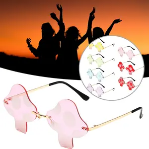 Colorful Cats Sunglasses Photo Props Pet Glasses Pet Sunglasses Cats Glasses Mushroom Glasses Dog Goggles Photo Glasses