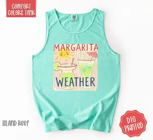 Margarita Weather Comfort Colors Tank Top