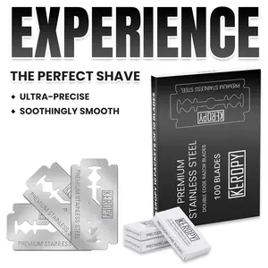 Keropy 50 Count Premium Razor Blades