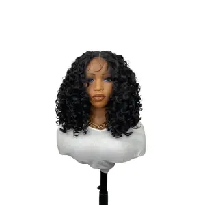 Tyla Curly T-Part Wig in Black Color for Women