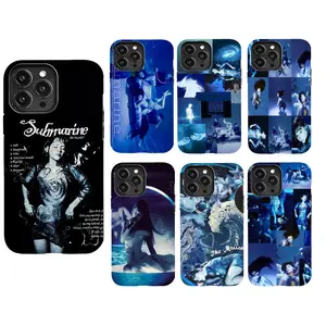 Blue Cool The Marías Sienna Themed Phone Case Premium Matte Texture, Protection, Shockproof, Anti-Drop, Anti-Fingerprint For IPhone 17-12, Pro Max, Pro Plus, and Samsung S25-22 Protection Safety