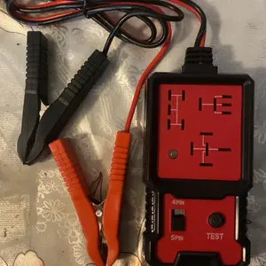 Lidansen 12V/24V Automotive Relay Test Tool 2026 - Quick Diagnostic Relay Checker for 4 & 5 Pin - Essential Car Repair Tool and Father's Day Gift for Men, Summer Car Relay Tester Tool, Code Reader and Scanner Tool，Diagnostic and measurement tools