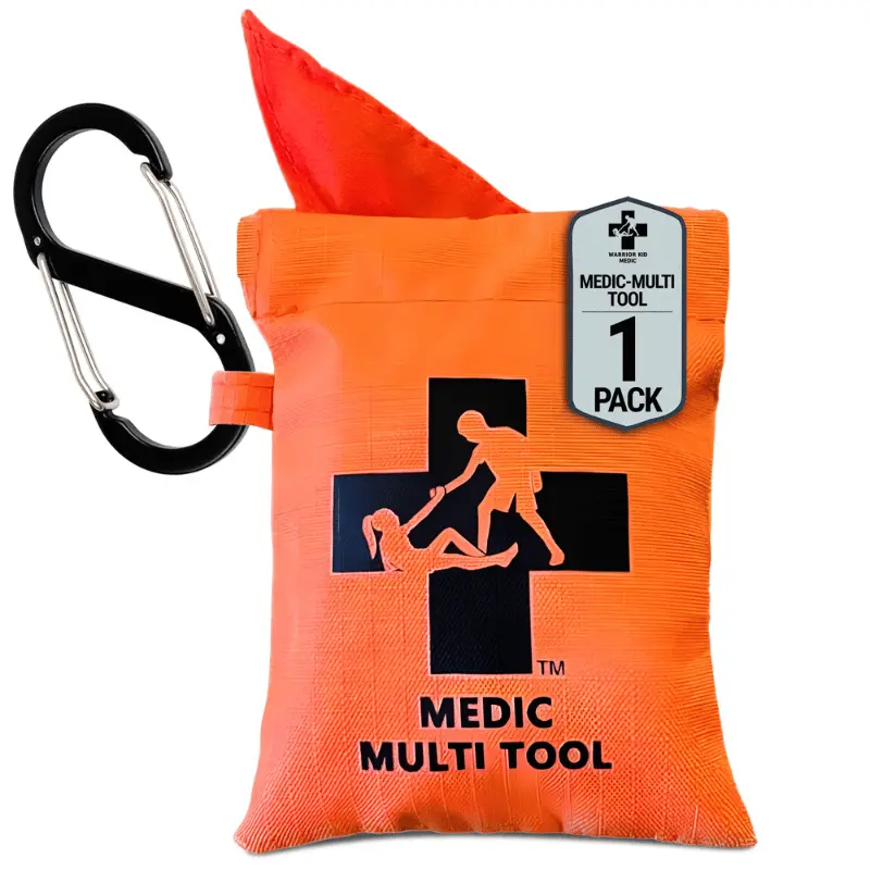 Medic Multi-Tool with Quick Draw Case | Triangular Bandage for Emergency & Survival Outdoor Gear