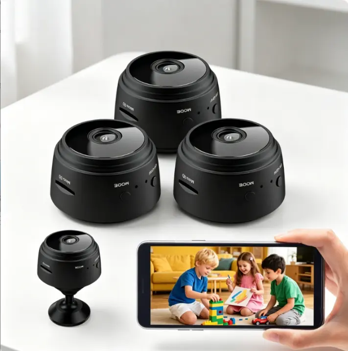A9 Mini Wireless Security Camera 1080P HD, Indoor WiFi Surveillance Cam with Motion Detection Night Vision, Smart Home Baby Pet Monitoring Camera