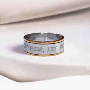 Let Them, Let Me Spinner Ring