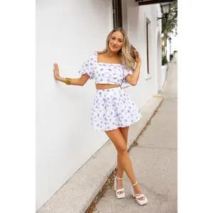 Cutie Outfit Set - Violet