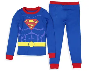 DC Comics Pajamas Toddler Boy's Superhero Tight Fit Sleep Pajama Set