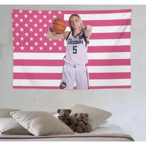 Paige Art Bueckers wall tapestry poster for college dorm cave bedroom living room office party decoration gift