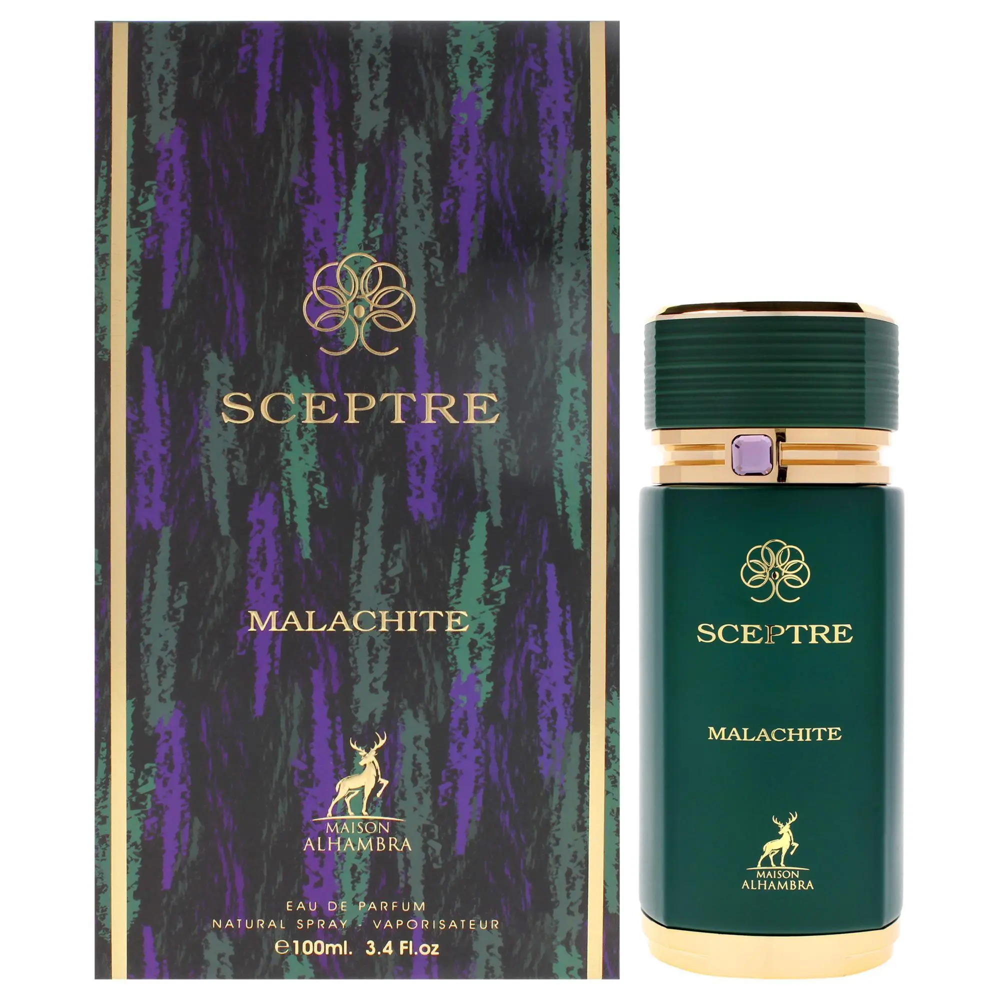 Sceptre Malachite Maison Alhambra Natural EDP Spray, 3.3 oz (100 ml) 100 ml Perfume Bottle (U)