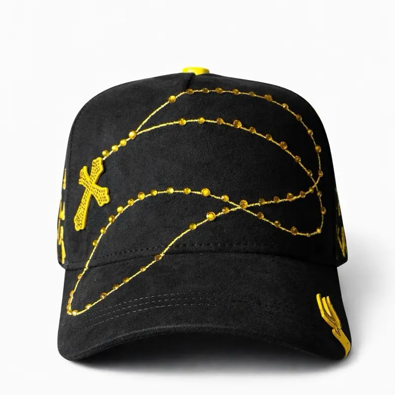 Hat Exodo 14-14 Black Gold  Crystals Full set