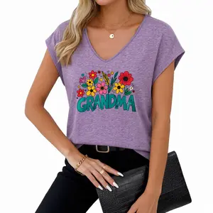 Floral Sleeveless Vest “Grandma” – Cozy Choice for Family Gatherings and Thoughtful Gifts