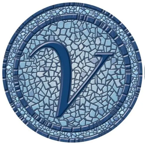 POOLSAIC 67B00-0043V Durable Monogram Mosaic Pool Mat, 59 in. Diameter (Model V)