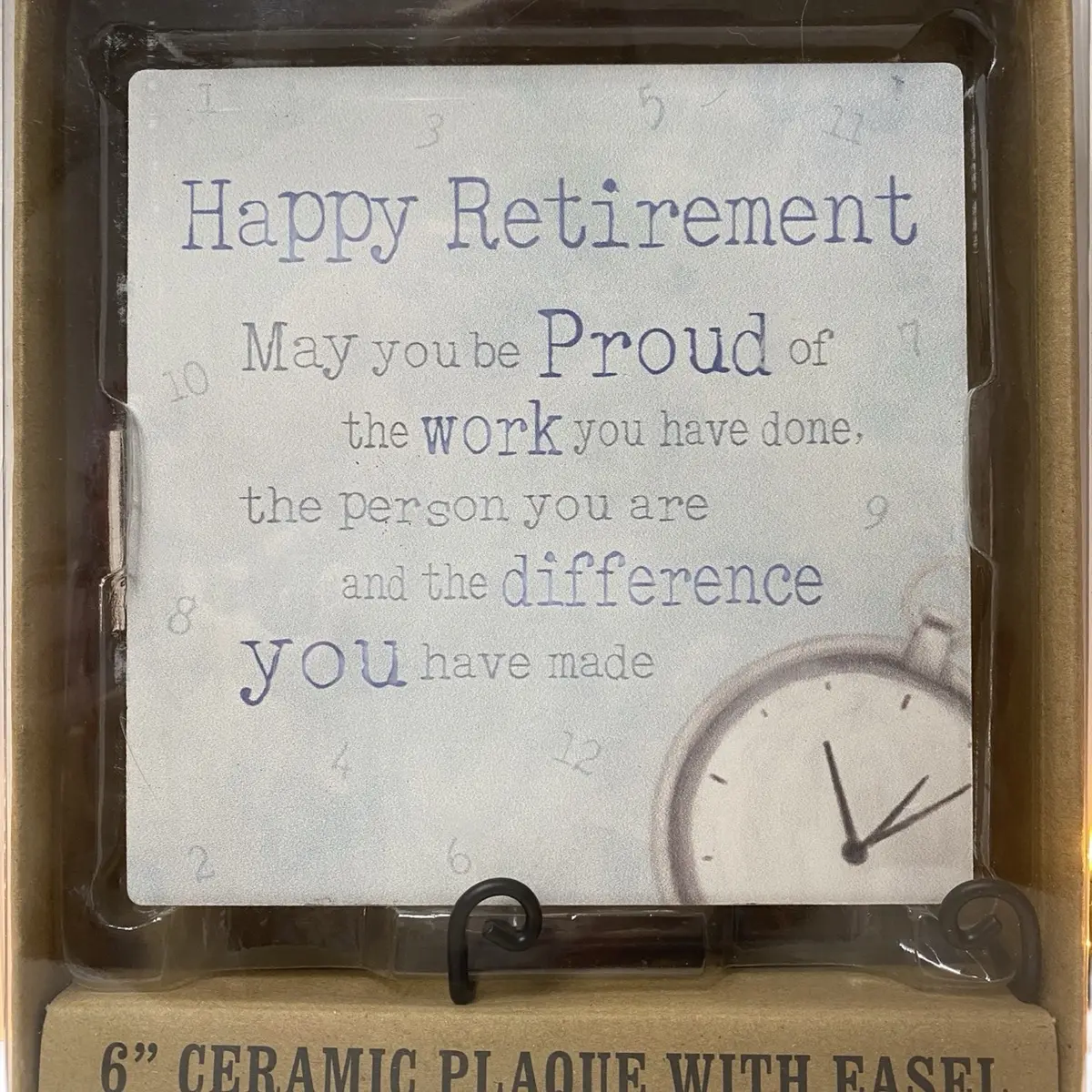 Retirement Plaque - Customizable Design for Home or Office Use, Ideal for Celebrating Retirement celebrations with your coworkers