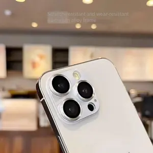 Ultra HD Tempered Glass Camera Lens Protector, 9h Hardness Scratch-Resistant, Compatible with iPhone 11/12/13/14/15/16 Series